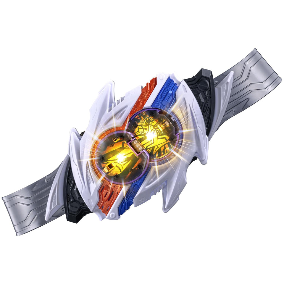 Bandai Kamen Rider Zeztz Nox Driver front view for authentic cosplay use
