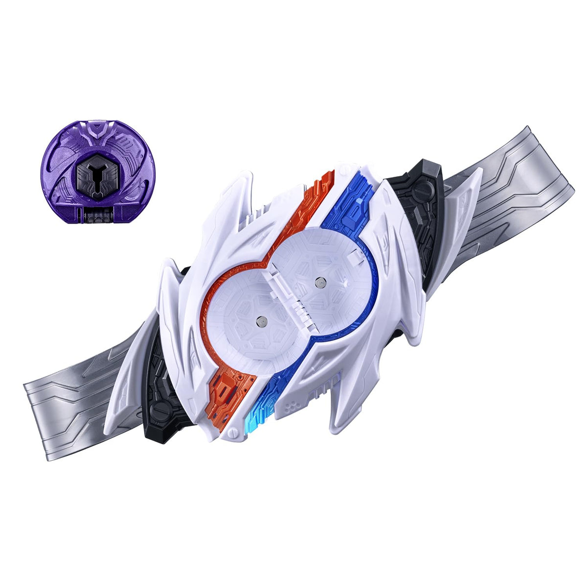 Bandai Kamen Rider Zeztz Nox Driver side view shows detailed belt plates