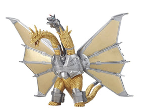 Bandai Mecha King Ghidorah full-height figure for shelf display and collection.