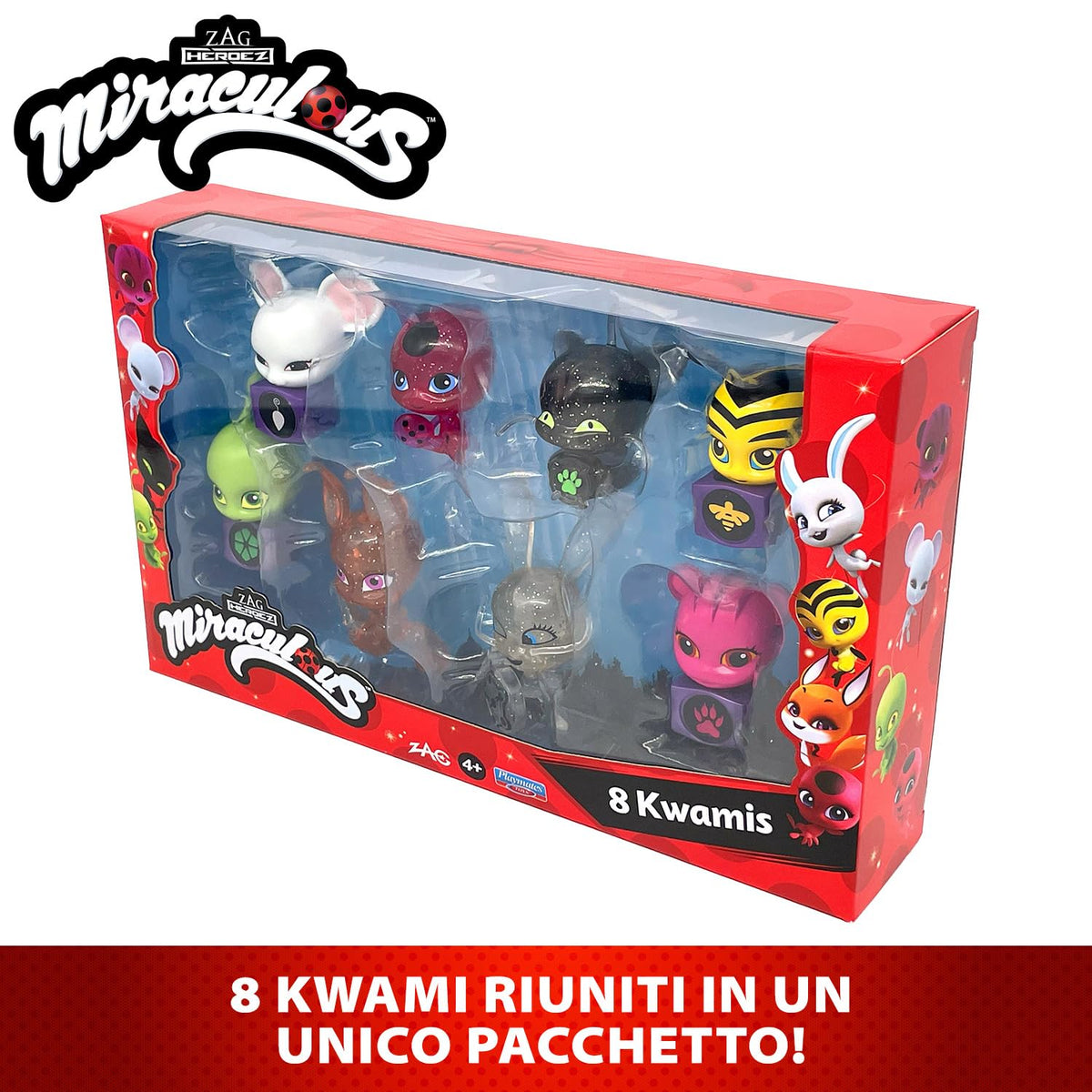 Bandai Miraculous Trixx figure perfect for storytelling and desk display.