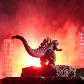 5-inch Burning Godzilla figure ready for shelf display.