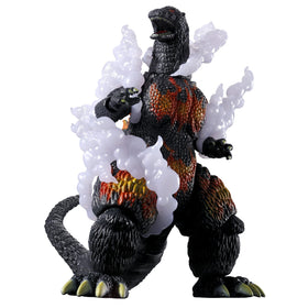 Bandai Namco Burning Godzilla 6in figure shown for dynamic display and pose options