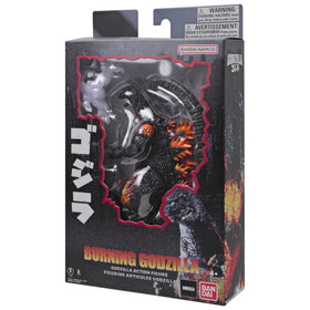 Bandai Namco Burning Godzilla figure with wide-range articulation for posing