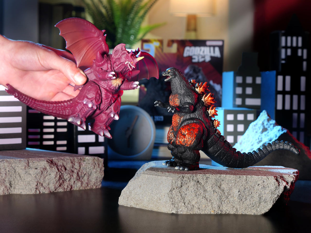 Articulated Burning Godzilla supports dynamic posing.