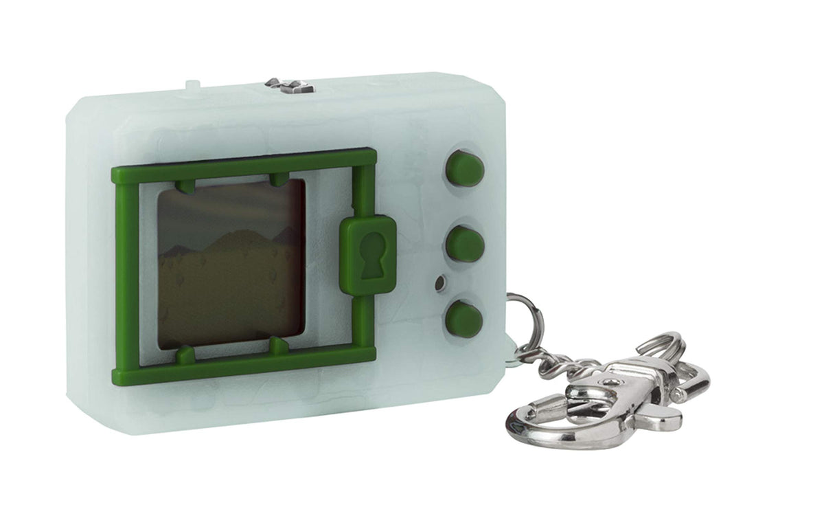 Bandai Namco Digmon Device glow-in-the-dark display for immersive battles.