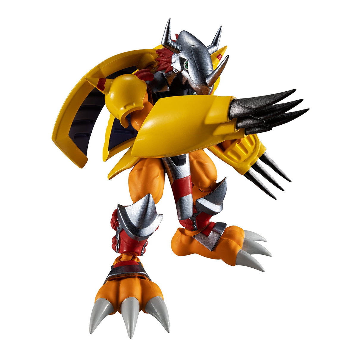 Bandai Namco WarGreymon SHODO figure with Dramon Killers on arms for iconic detail