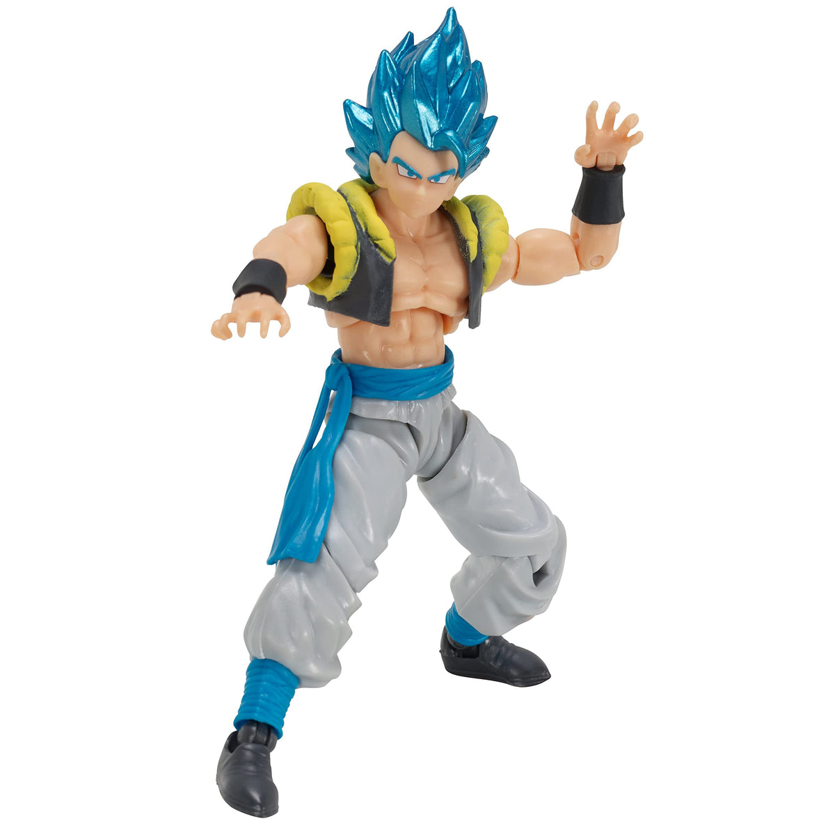Bandai Namco Dragon Ball Evolve Gogeta blue figure articulation map for posing