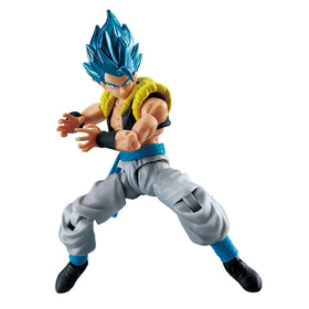 Bandai Namco Dragon Ball Evolve Gogeta blue pose figure for dynamic display and play