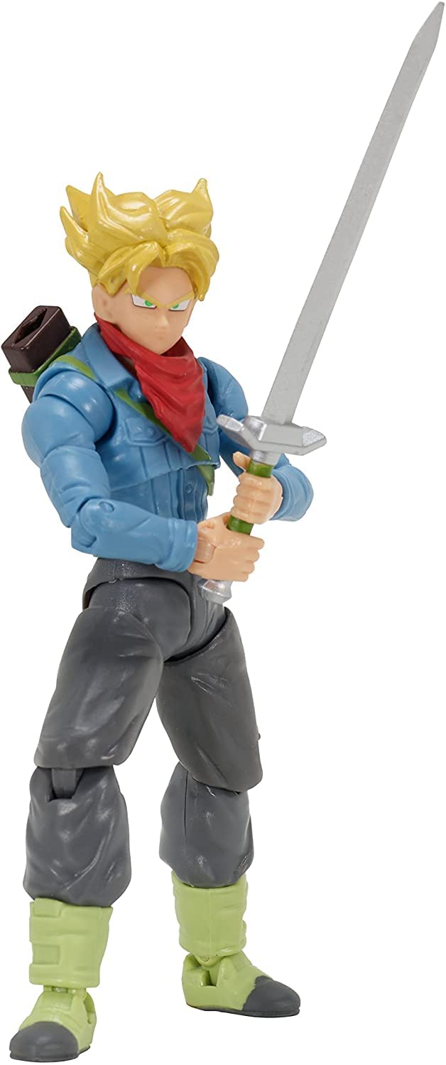 Bandai Namco Dragon Ball Evolve Trunks detailed paint for collector display.