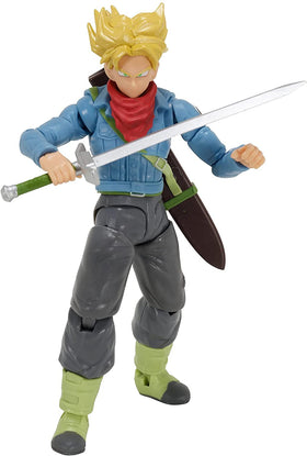 Bandai Namco Dragon Ball Evolve Trunks display-ready figure on shelf or desk.