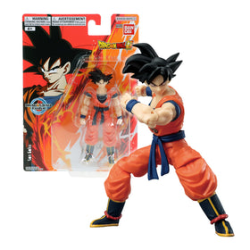 Bandai Namco Dragon Ball Super Evolve Son Goku figure offers 27 articulation points for dynamic poses.