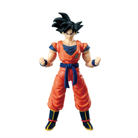 Bandai Namco Goku figure detailing captures likeness for collectors and displays.