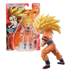 Bandai Namco Dragon Ball Super Goku SS3 detailed sculpt for authentic look.