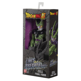 Bandai Namco figure with box art inspired by Dragon Ball.