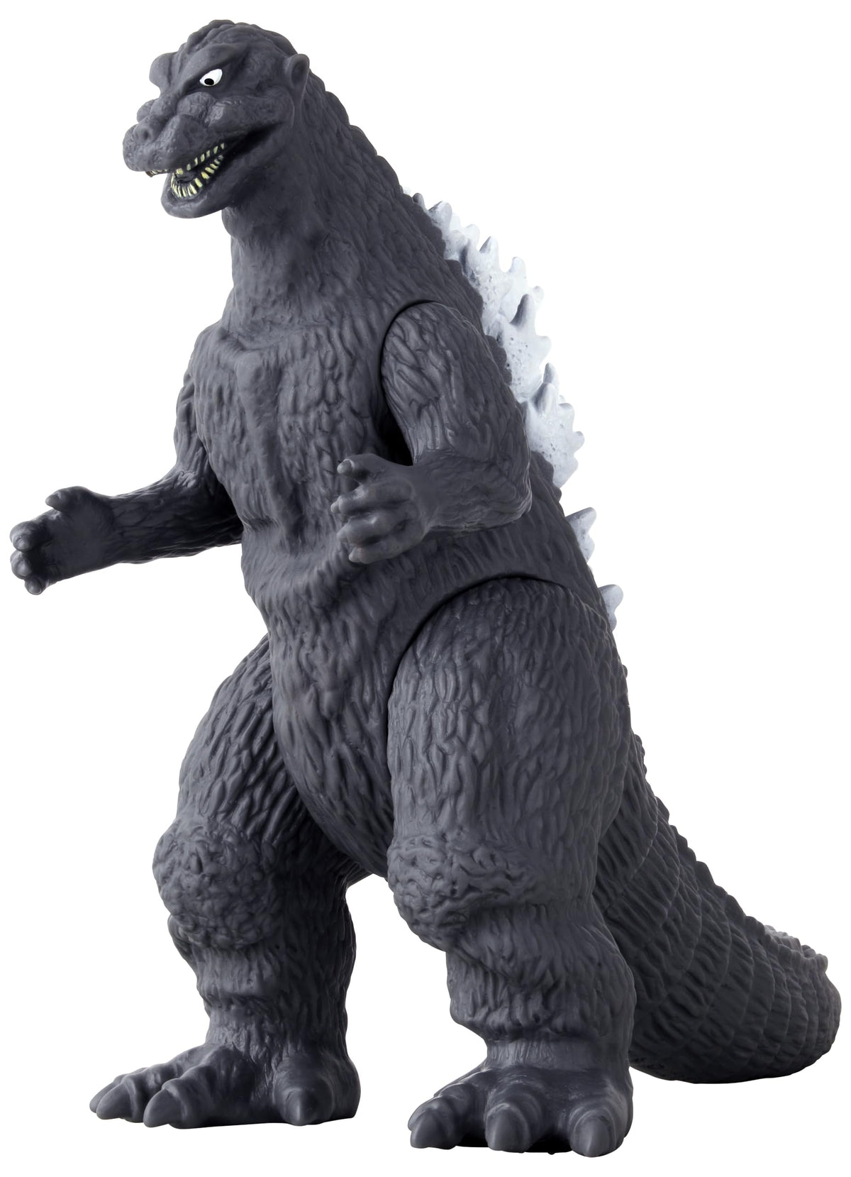 Bandai Namco Godzilla 1954 soft vinyl figure in front pose for display.