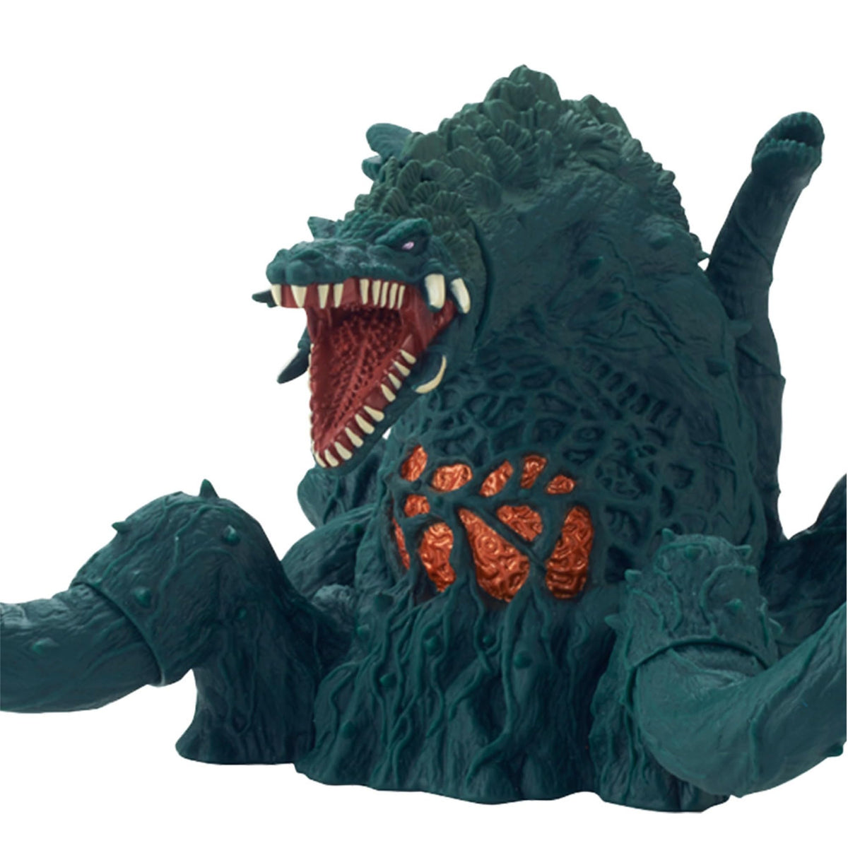 Bandai Namco Biollante figure posed for shelf display and collection