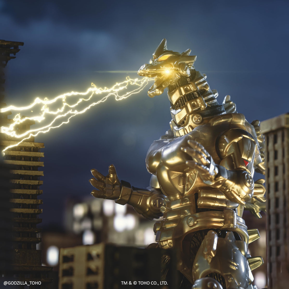 Bandai Namco Godzilla Mecha Godzilla 2002 detailed sculpt and articulation
