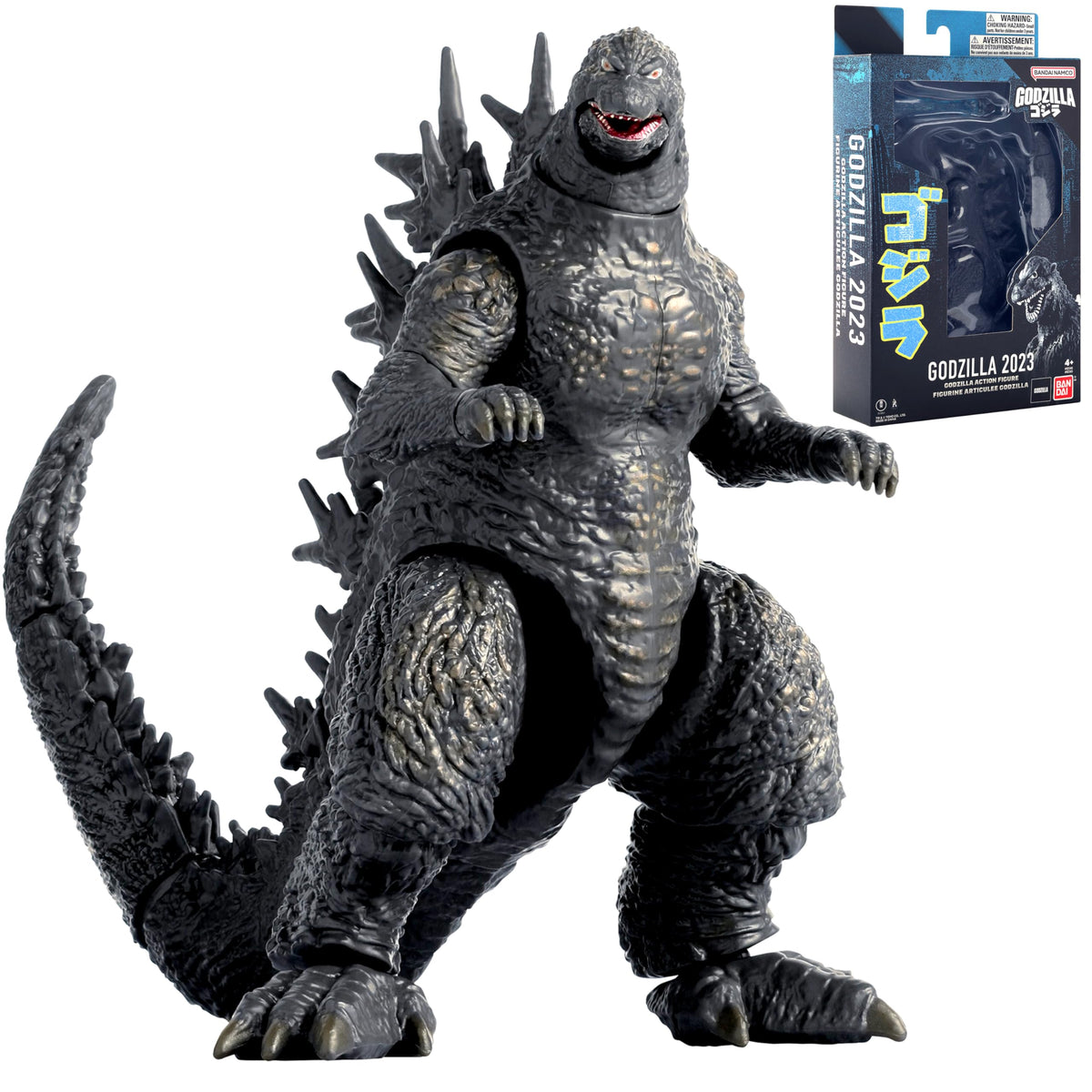 Bandai Namco Godzilla Minus One figure front view for display.
