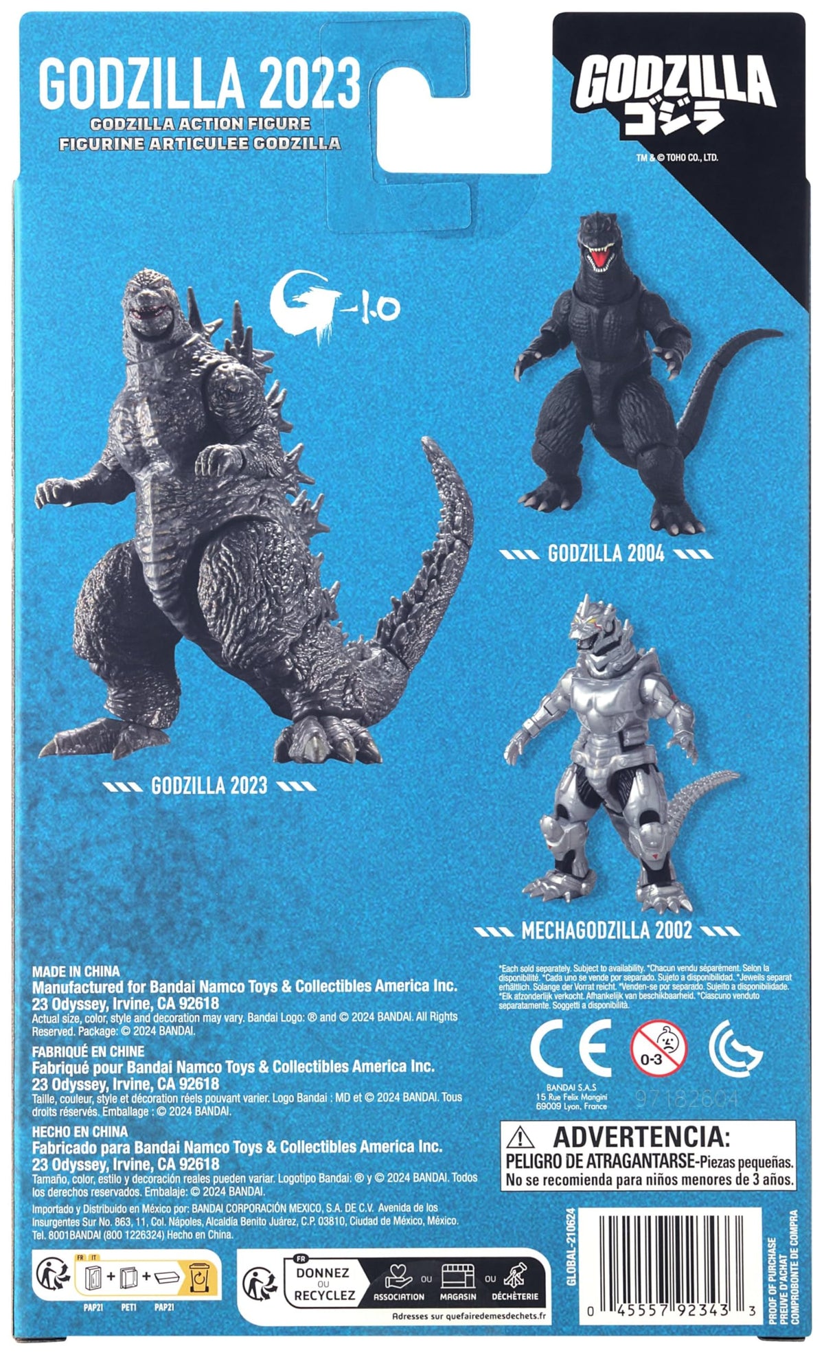 Bandai Namco Godzilla Minus One packaging suited for gifting.