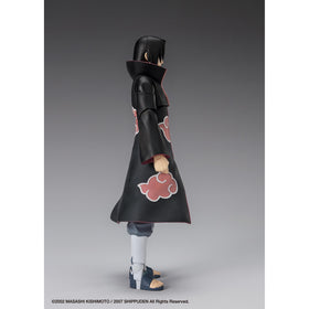 Bandai Namco Itachi Uchiha 5in figure face detail showcases Sharingan