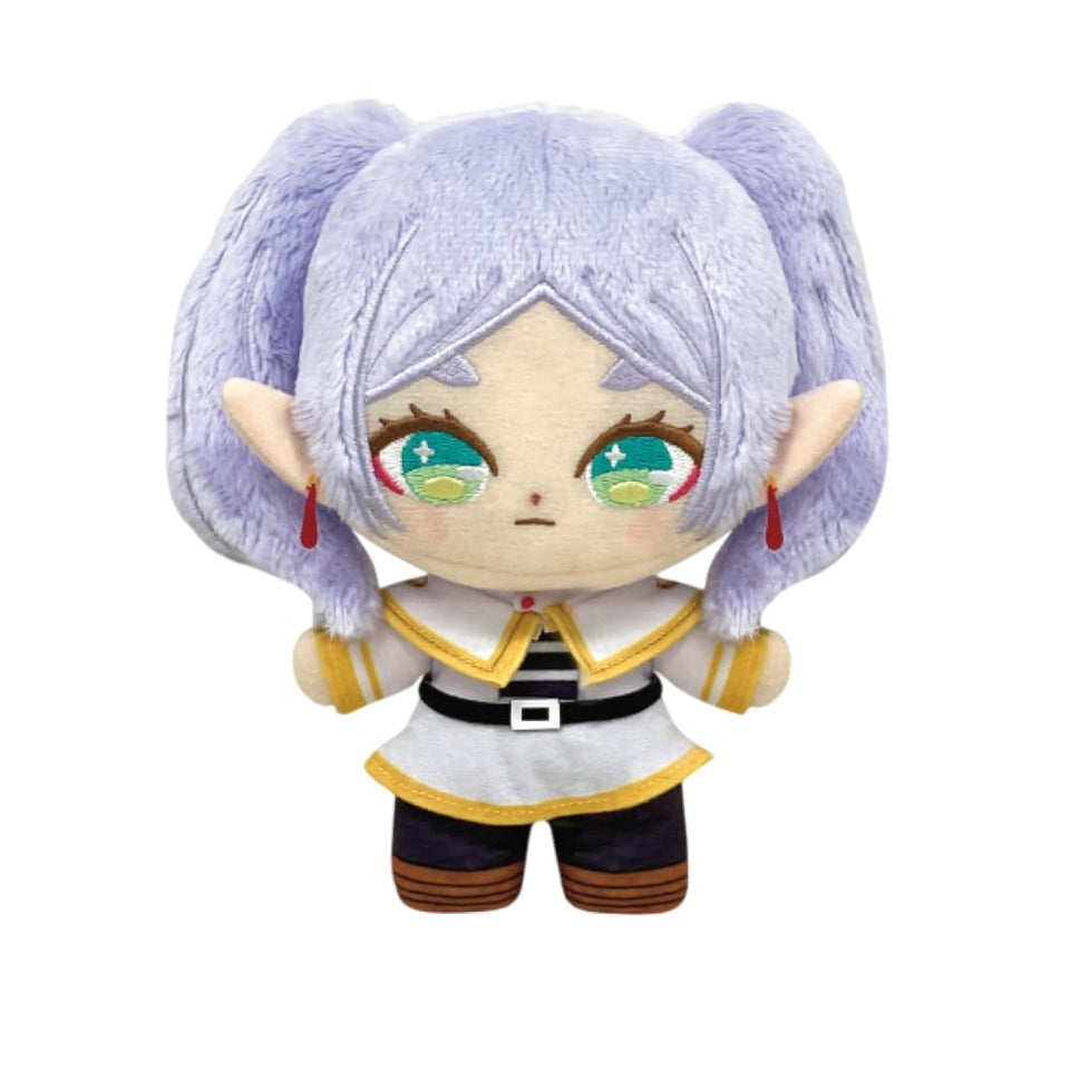 Bandai Namco Nui Frieren Purinui Touch Dream Plush, 6.3 inches, display and cuddle ready.
