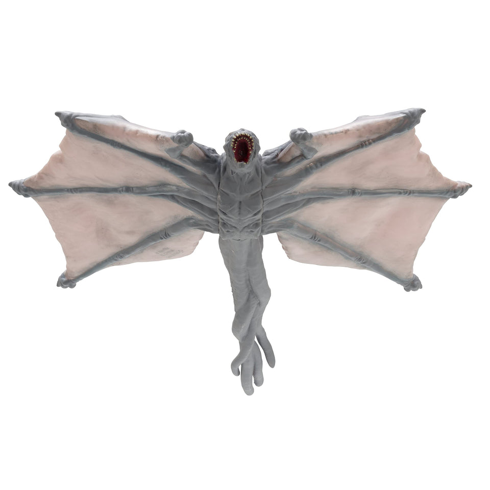 Bandai Namco Stranger Things Demo Bat figure, front view highlighting lifelike texture for display