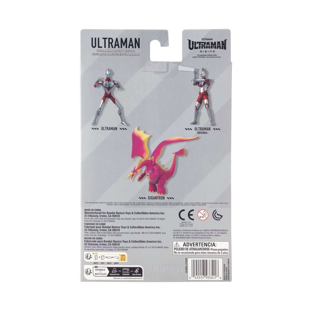 Fully poseable joints enable versatile action stances.
