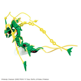 Bandai Pokémon Mega Rayquaza model kit, high-quality craftsmanship supports a durable display.