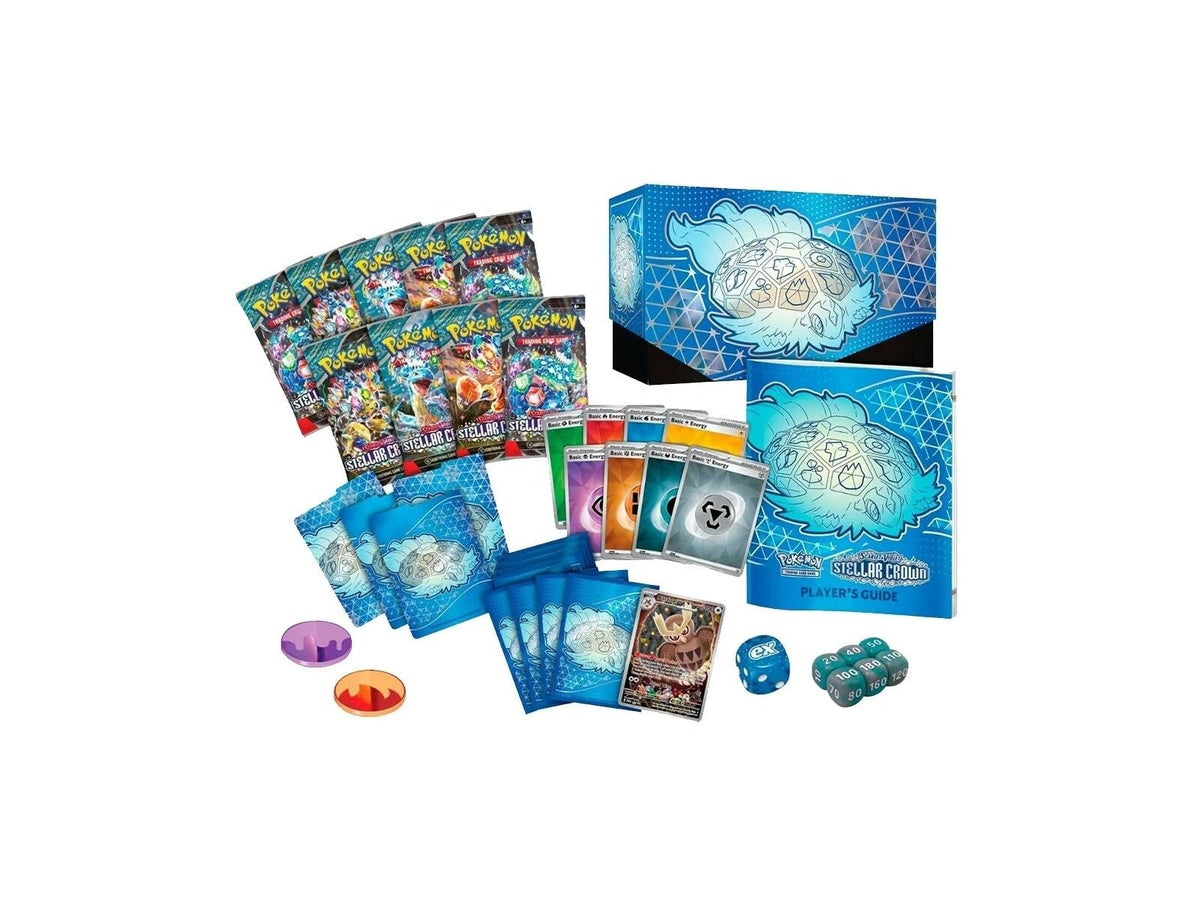 BANDAI Pokémon TCG SV07 ETB art detail highlighting vibrant graphics and premium printing.