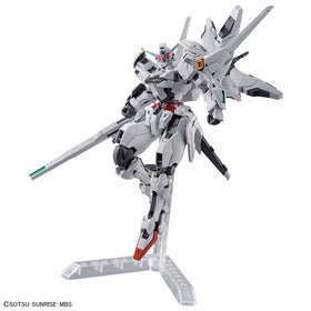 Bandai Spirits Gundam Calibarn beam sabers for action posing.