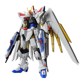 Bandai Spirits Gundam Seed Freedom Mighty Strike box front, ideal for display and collector motivation.