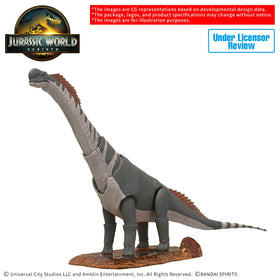 Bandai Spirits Plannosaurus dinosaur build adds outer skin for lifelike pose