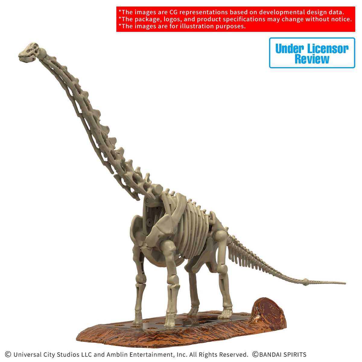 Bandai Spirits Plannosaurus snap-fit assembly requires no glue or tools