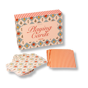 Ban.do garden playing cards deck with case ideal for travel game nights