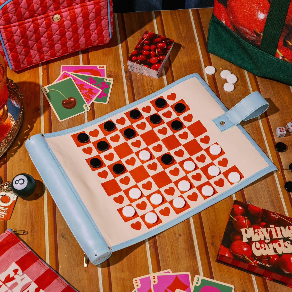 Ban.do bandoo ready-to-play dice and pieces package for spontaneous game nights