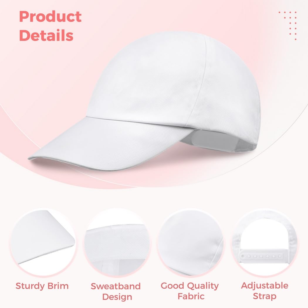 Bangcool base cap white close-up material highlights soft polyester