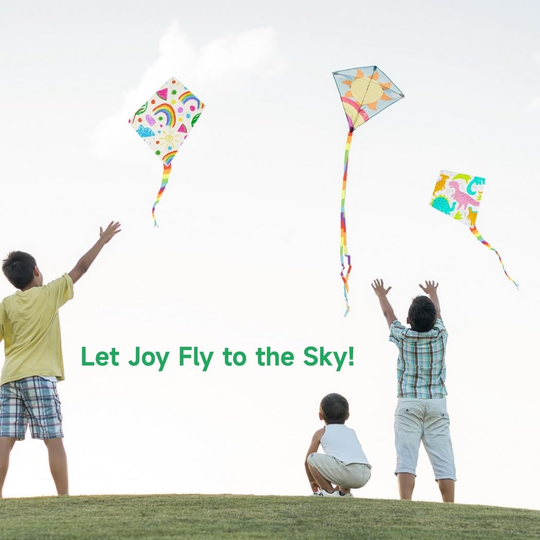 B bangcool blank kite nylon construction supports durable outdoor play