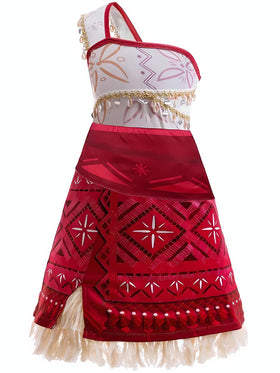BanKids princess dress with shell anklets ideal for festive cosplay