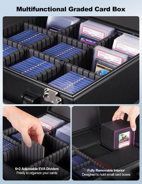 banloga compatible with PSA CGC BGS HGA SGC and more storage options.