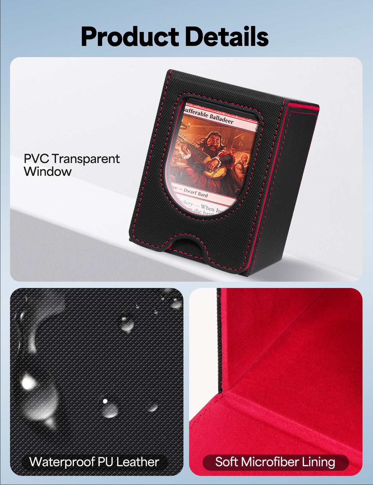 banloga eight dividers in four colors for deck organization