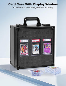 banloga EVA foam slots provide cushioned, secure card placement during transport.