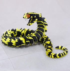 BANPIWOLG 3D-printed lacertid figurine showcases intricate details for collectors.