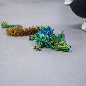 BANPIWOLG PLA material dragon, smooth and lightweight for easy placement.