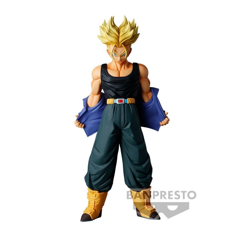 Banpresto Trunks side view emphasizes dynamic pose for shelves