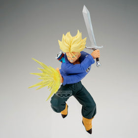 Banpresto Dragon Ball Z Trunks GXMateria figure close-up reveals sculpted details