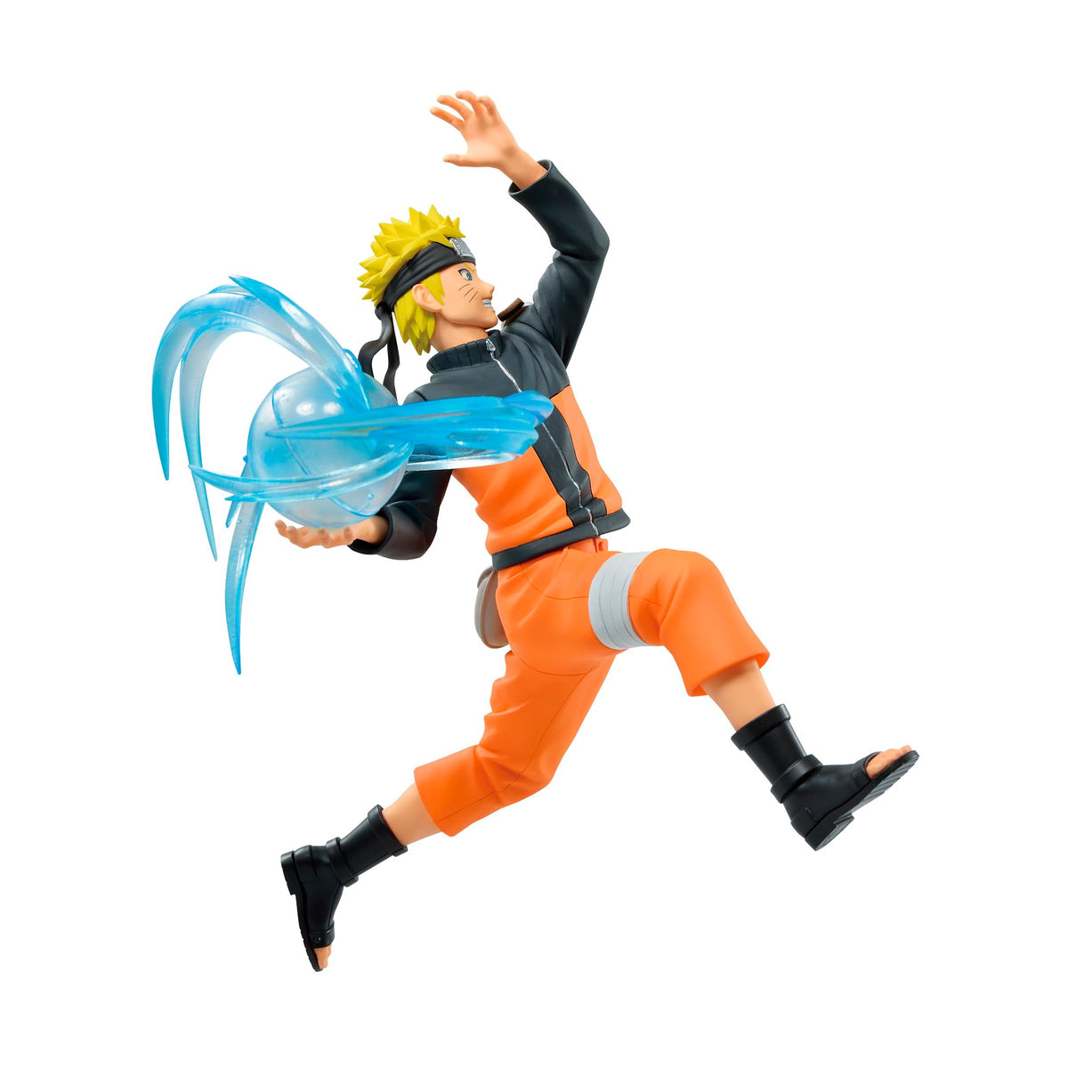 Banpresto Uzumaki Naruto battle pose with effect for shelf display