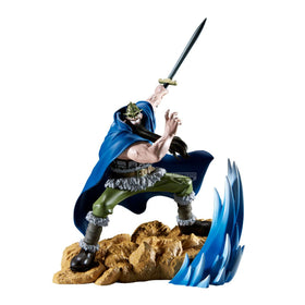 Banpresto One Piece Dorry Senkozekkei figure front view for display collection.