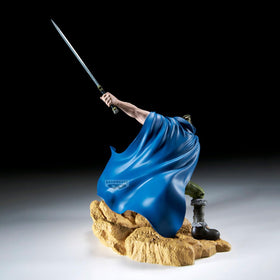 Close-up of Dorry Senkozekkei figure pose detail by Banpresto.