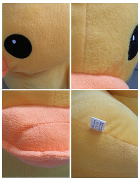 Bansusu yellow duck decor in a kid's room, a charming photography background prop.