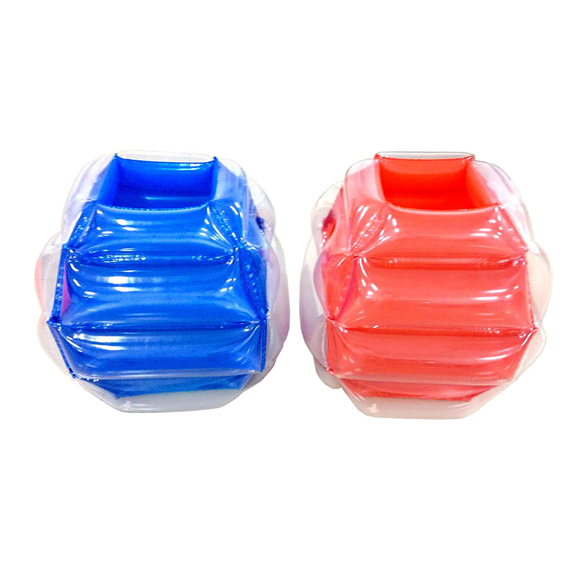 BANZAI inflated setup shown for quick, hassle-free backyard play.